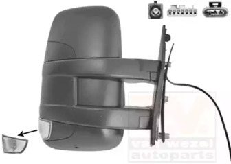 VAN WEZEL 2816808 -  Наружное зеркало